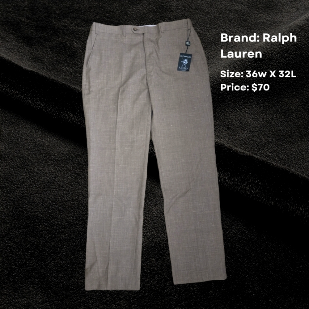Ralph Lauren Tan Dress Pants